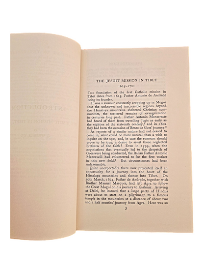 An Account of Tibet - The Travels of Ippolito Desideri of Pistoia, S.J., 1712-1727 by de Filippi, Filippo (ed.), 1937