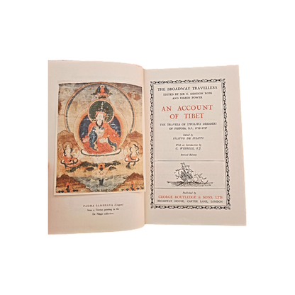 An Account of Tibet - The Travels of Ippolito Desideri of Pistoia, S.J., 1712-1727 by de Filippi, Filippo (ed.), 1937